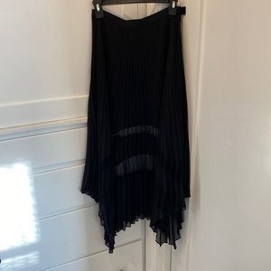 Vintage Cinq à Sept silk skirt